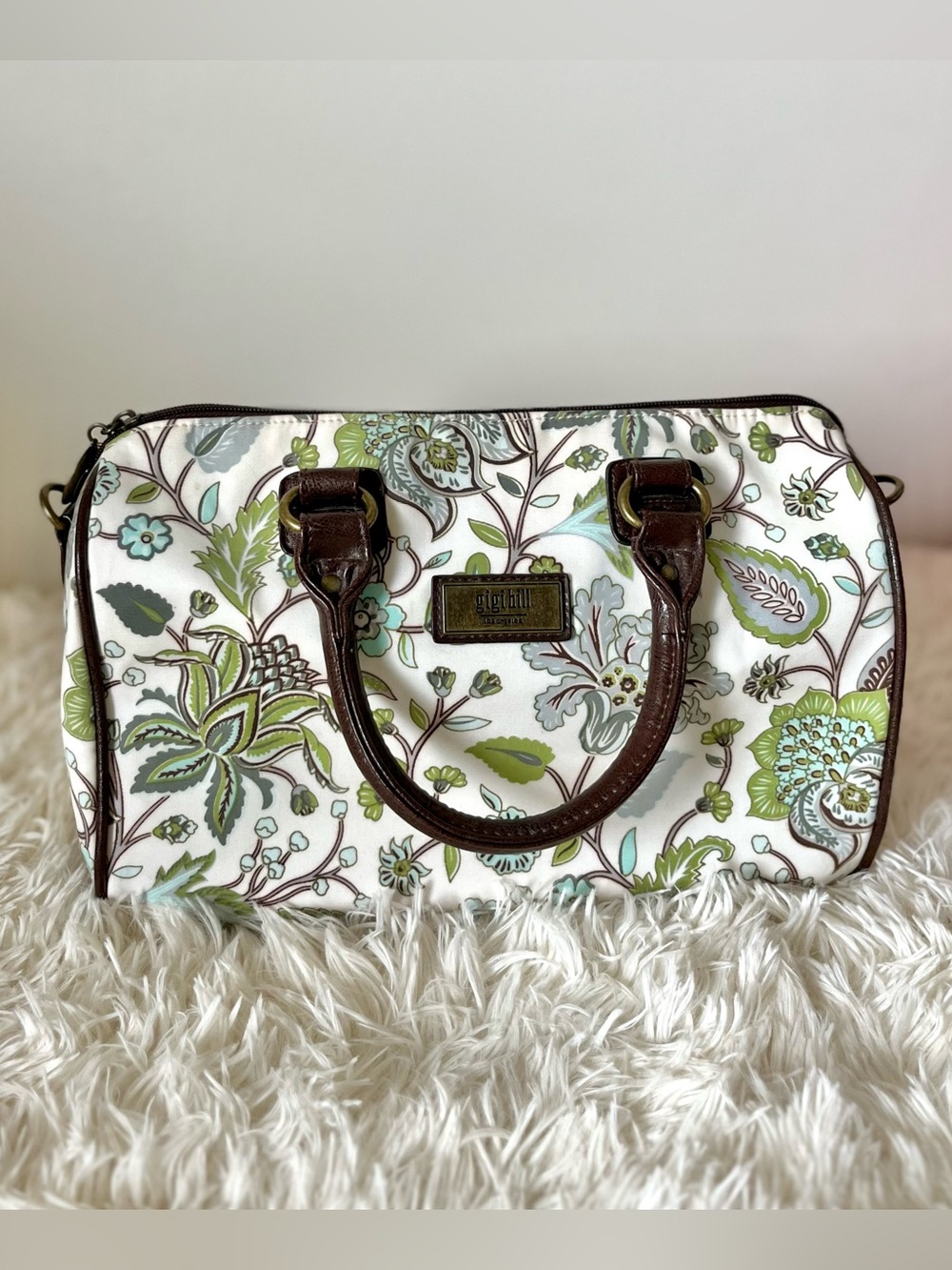 vintage gigi hill satchel bag